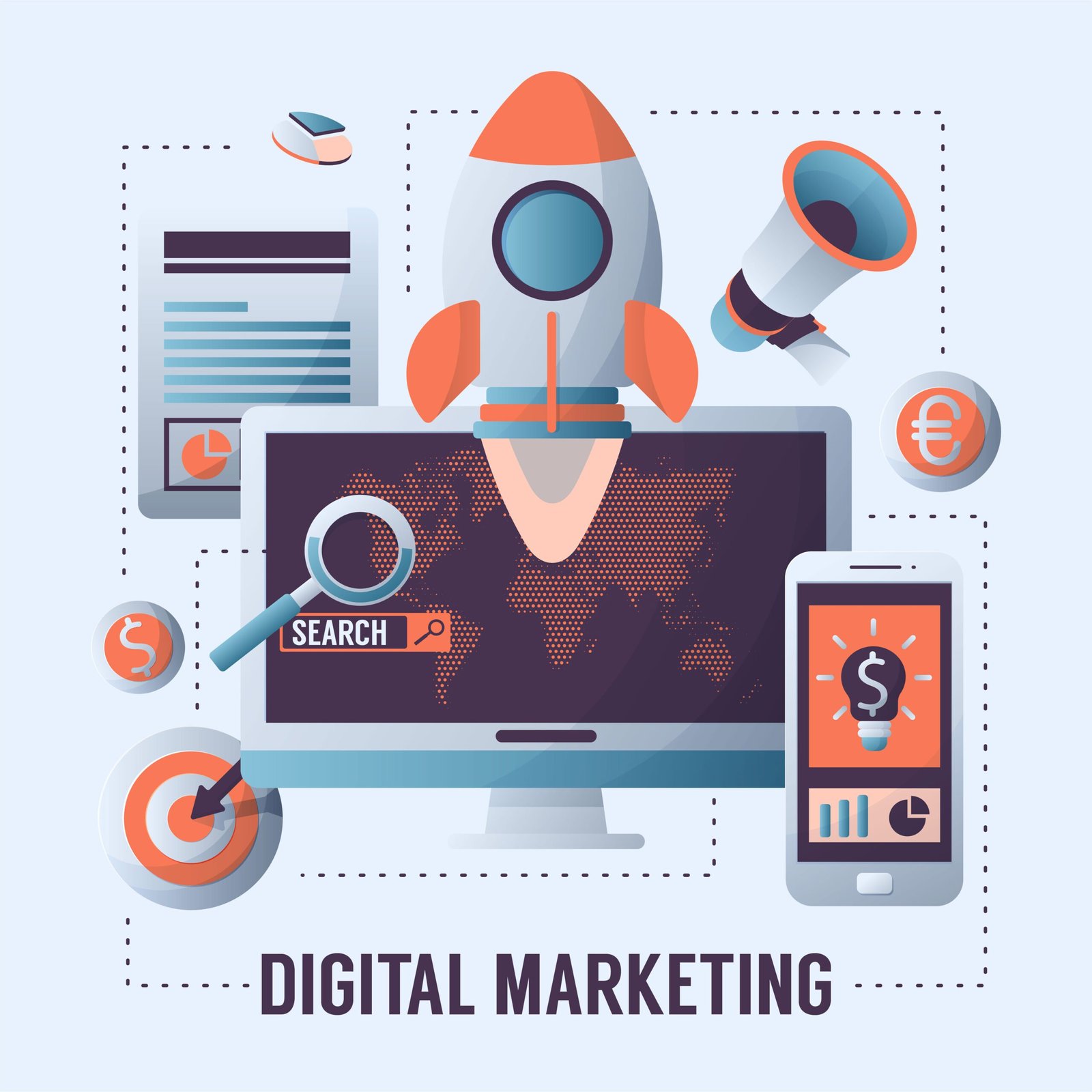 Digital marketing banner