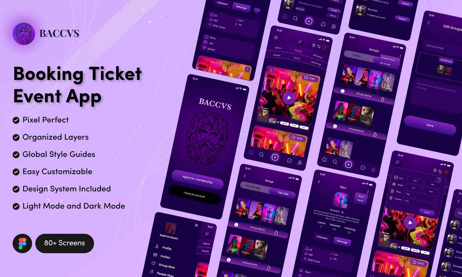 Booking Ticket Event App – UX/UI Design Case Study by Marketingkinges